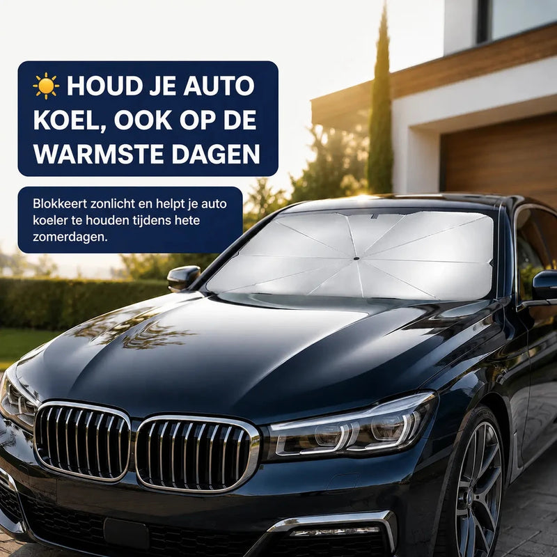 AutoShade™ Zonnescherm | Stap in een koele auto, ook na uren in de zon