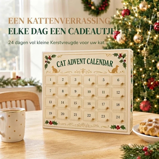 Meowmas™ | 24 dagen kattenmagie aan je kerstboom