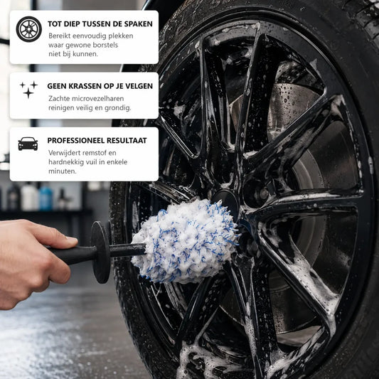 WheelPro™ Velgenborstel Set | Maak je velgen weer als nieuw