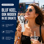 TurboBreeze™ Turbo Koelventilator | Krachtige koelte, overal waar jij bent